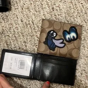 DISNEY x COACH☆3-IN-1 WALLET WITH SNOW WHITE MOTIF PATCH Coach | Bags | Coach Disney X Coach 3 In Wallet In Signature